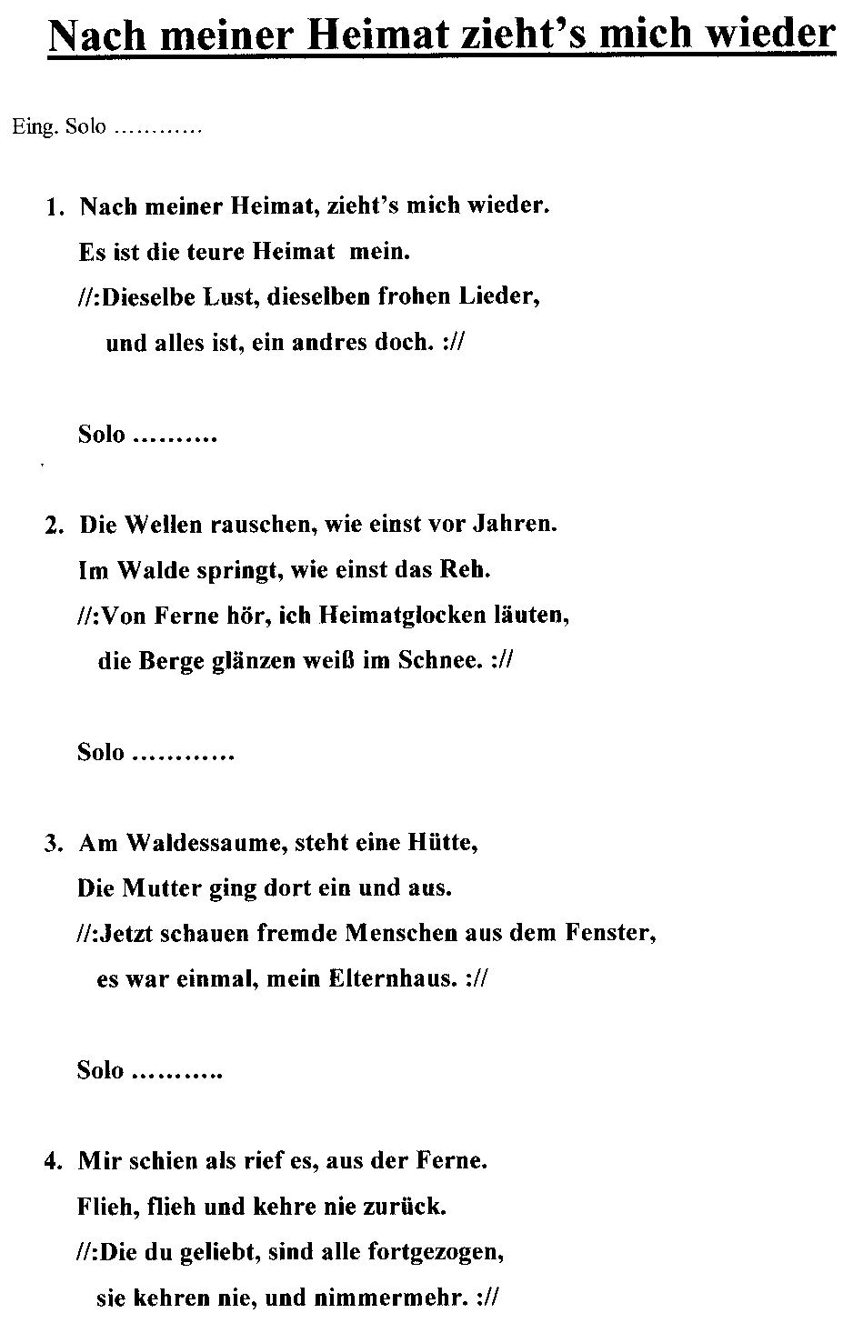 Liedern Texte Zu Liedern Texte Zu
